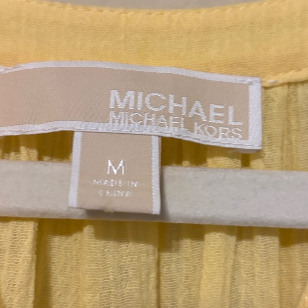 Michael Kors Tunic Blouse Size Medium - Picture 3 of 8